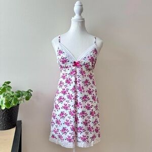 La SENZA Pink Floral Chemise